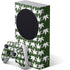 Marijuana Leaf White Pattern Xbox Series S Skins